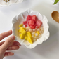 Embossed Lotus | Luxury Ceramic Porcelain Bowl & Plate Set