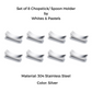 Chopstick Holders & Spoon Rest Set - Fine Dining Essentials (Set of 4, 6, 8)