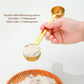 Double-Sided Measuring Spoon – Gold & Silver | Baking Spoon Set (15ml, 30ml, 5ml)