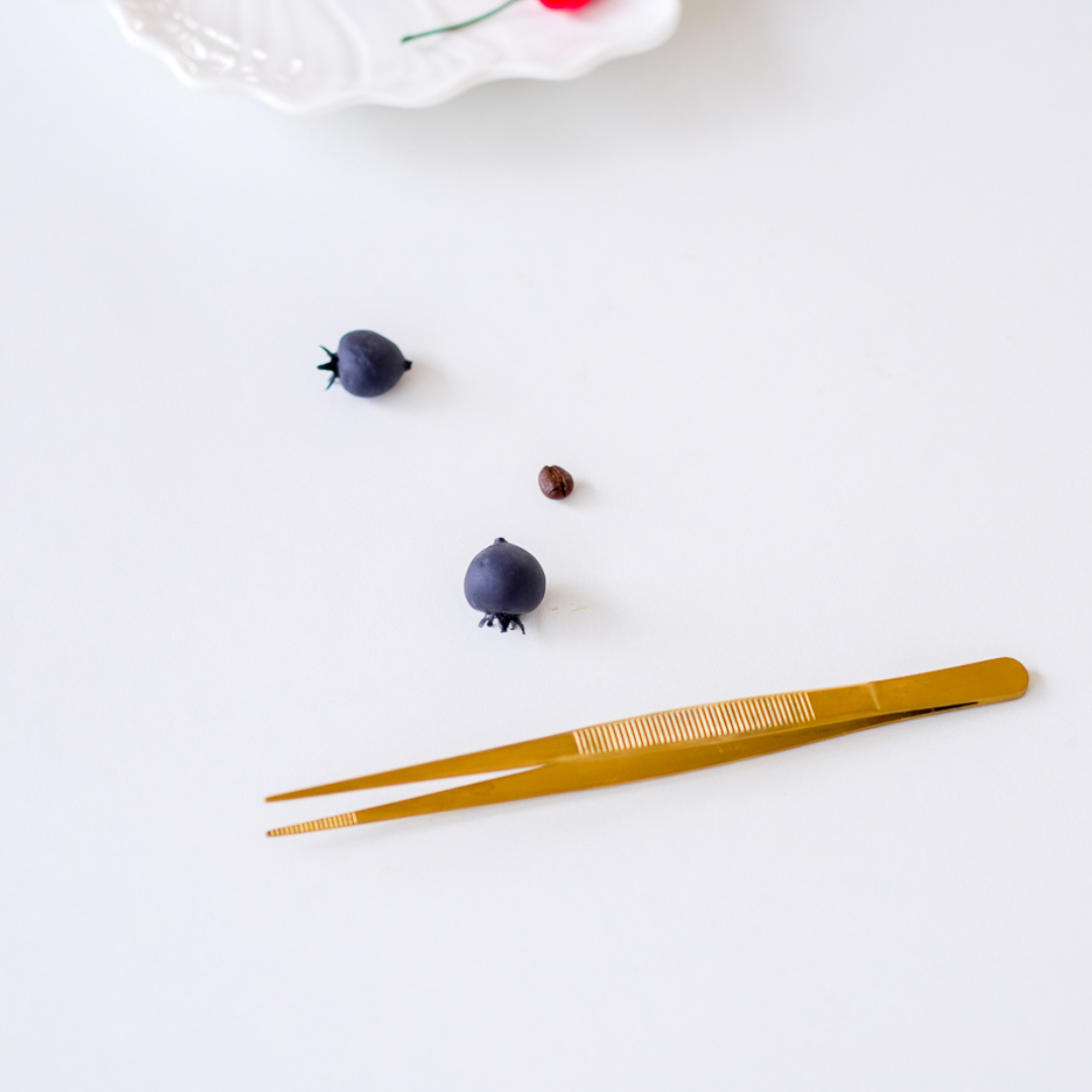 Culinary Precision Tweezers for Plating | Stainless Steel Chef Tweezers (16.5 cm)