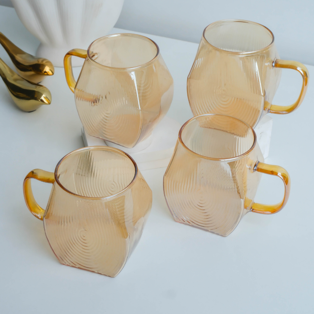 Borosilicate Glass Cup | Brown
