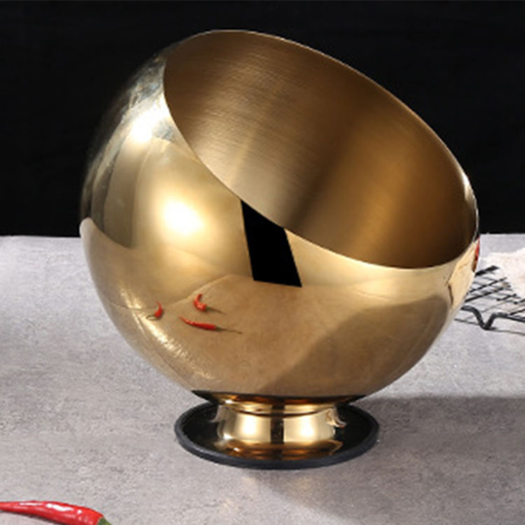 Contemporary Serving Bowl with Stand