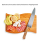 Wooden Skewer Board with 50 Picks