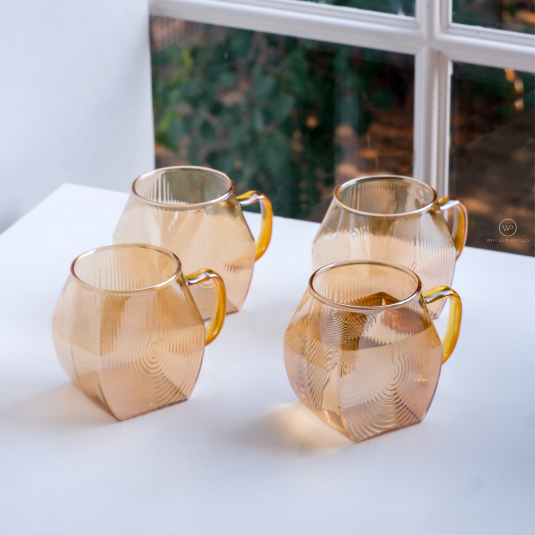 Borosilicate Glass Cup | Brown