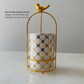 Cutlery Stand - Large size - White & Gold - Multipurpose Dining and Home Decor Organizer