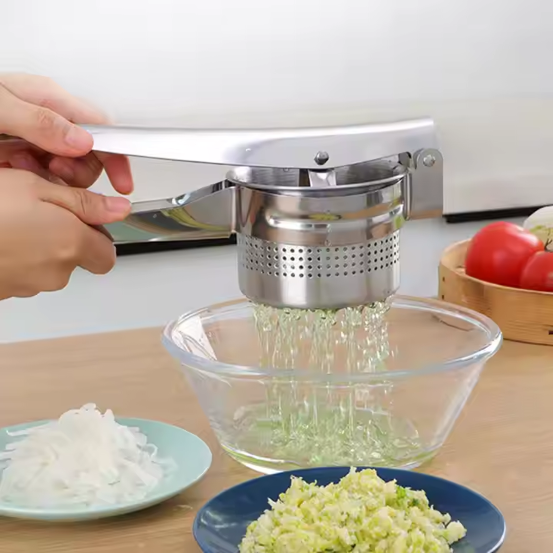 Manual Juicer and Potato Press - 3 colors - Gold, Silver, Rose Gold