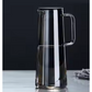 Dark Grey Glass Jug & Cup Set – 1 Jug + 6 Handled Cups
