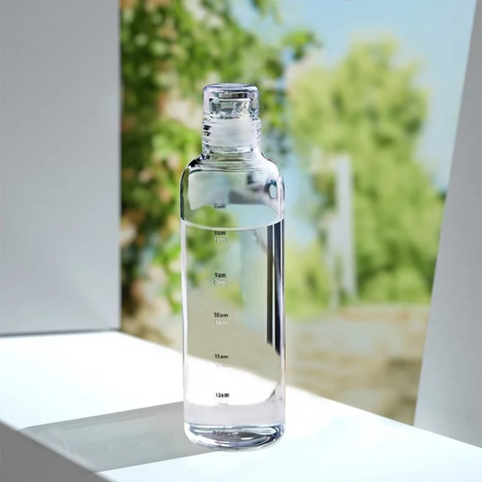 Borosilicate Glass Water Bottle (750ml) – Transparent