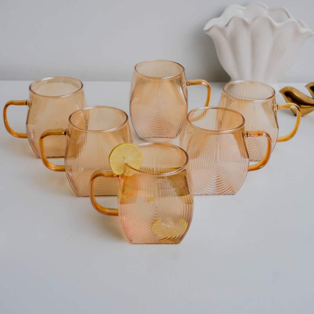 Borosilicate Glass Cup | Brown