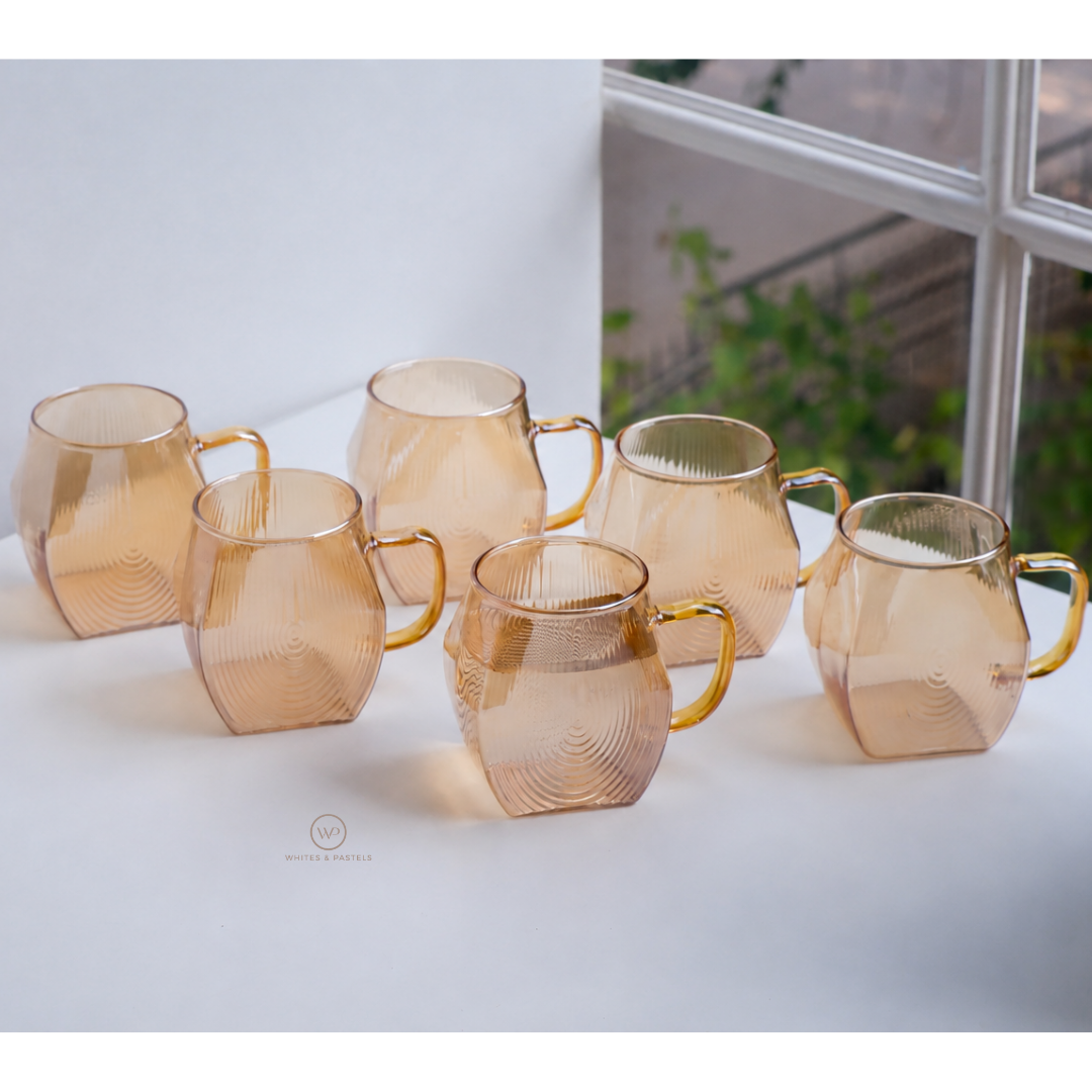 Borosilicate Glass Cup | Brown