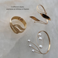 Curtain Accessory - Golden Ring Curtain Tieback with 6 Pearls
