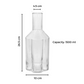 Flower Shaped Bedside Carafe with Matching Glasses – Customizable Water Pitcher Set