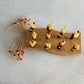 Wooden Skewer Board with 50 Picks