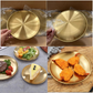Gold Steel Plate - 2 sizes