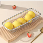 Luxury Stainless Steel Mesh Basket for Serving & Storage – Gold & Silver | Food Safe PVD Finish (12x5 Inch)