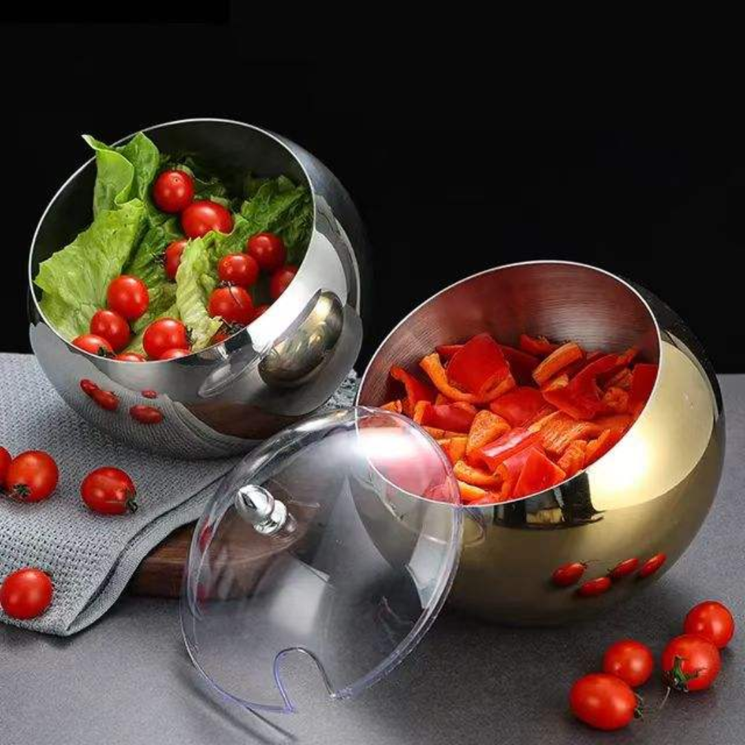 Contemporary Serving Bowl with Stand