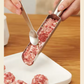 Meatball & Cheese Ball Shaping Spatula – Gold & Silver | Luxury U-Shaped Dough Dropper Tool