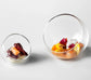 Luxury Glass Dessert Salad Plating Bowl - 1 Piece