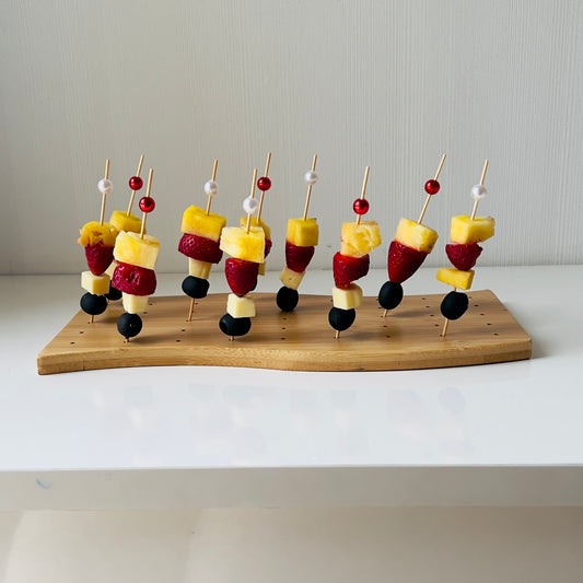 Party special- Wooden Skewer Board with Picks