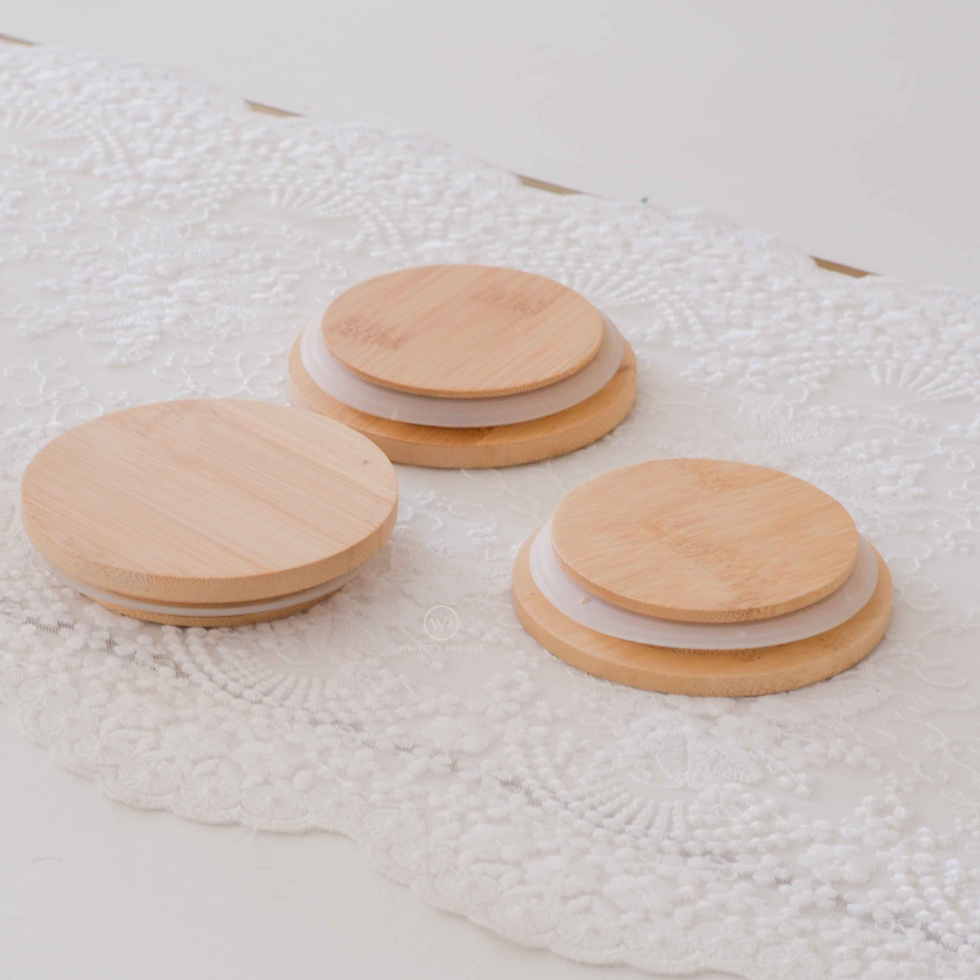 Decorative ceramic jars for dining and living room storage