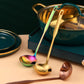 Gold Serving Ladle for Hotels