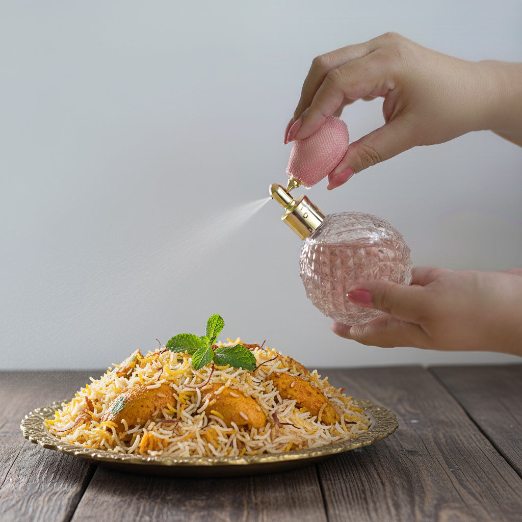 Fine mist aroma sprayer for bar and kitchen use