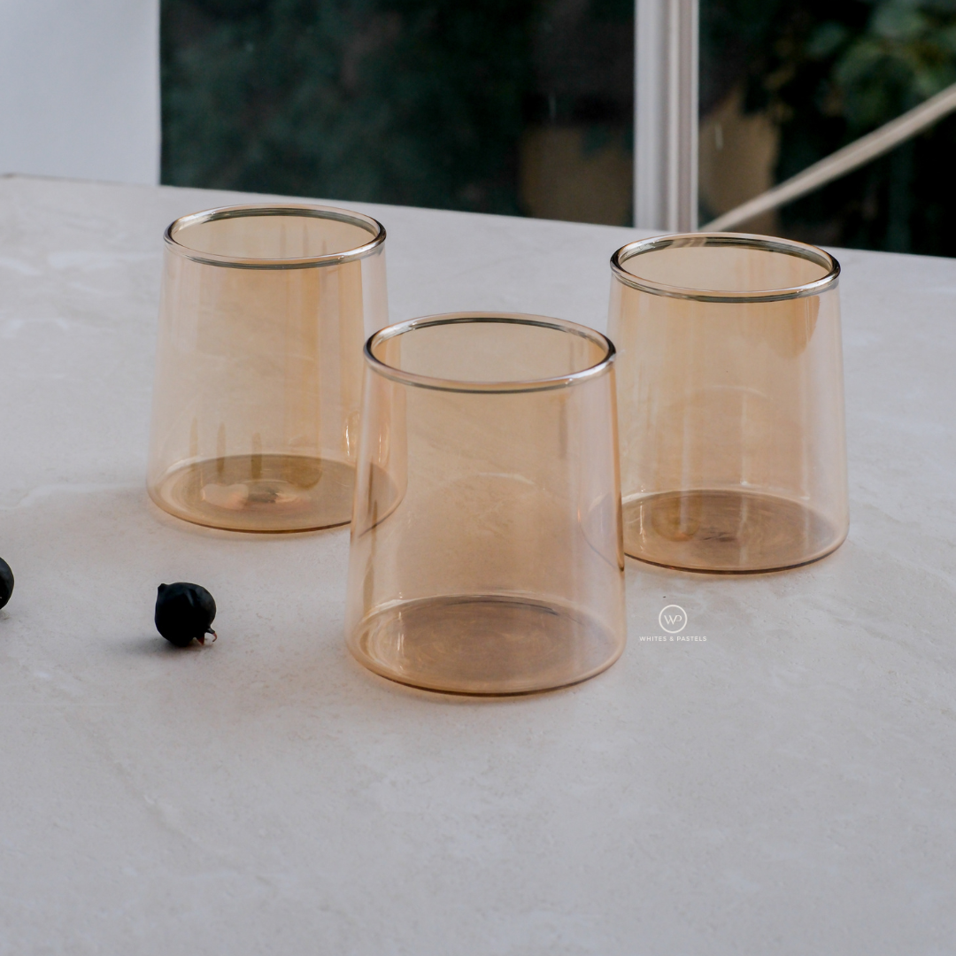 Luxury glasses for serving water