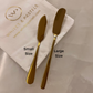 Butter Knife & Spreader - Small - Gold & Silver