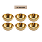 Gold Stainless Steel 4-Inch Bowl | Premium 304 Grade Katori with Food-Safe Matte PVD Finish
