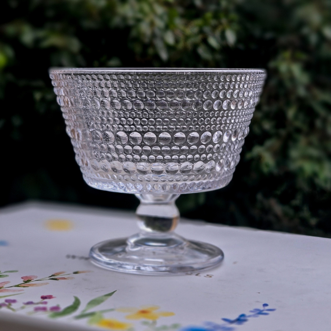 Vintage Dessert Ice Cream Bowls Cups | Set of 6