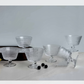 Vintage Dessert Ice Cream Bowls Cups | Set of 6