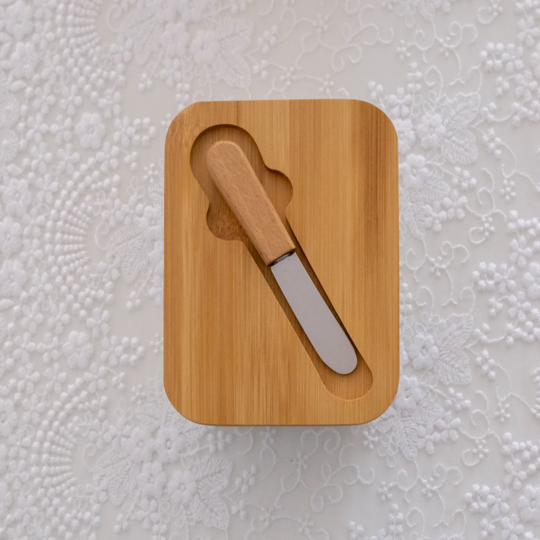 Premium butter dish for breakfast and dining table