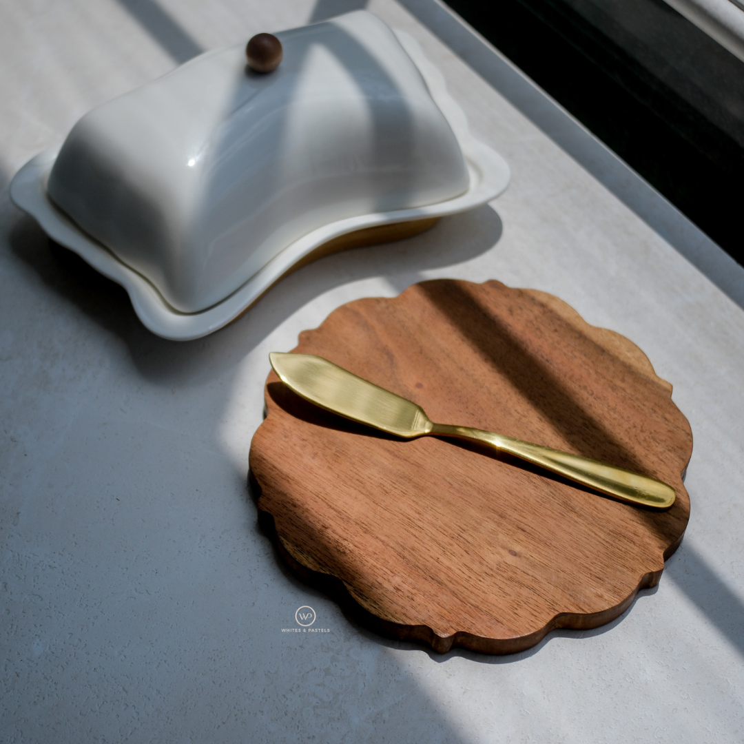 Mini Solid Wood Charcuterie Serving Board
