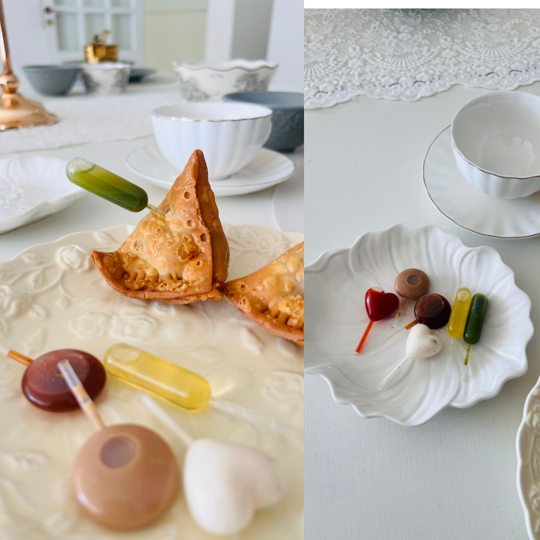Chef plating pipettes for sauces and glazes