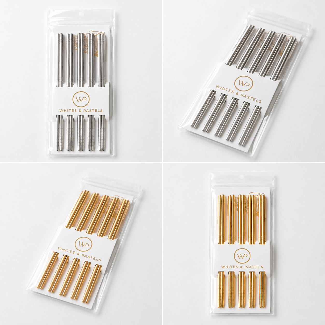 Silver and Gold Chopsticks Gifting