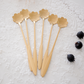 Gold flower spoon for entertaining and gifting
