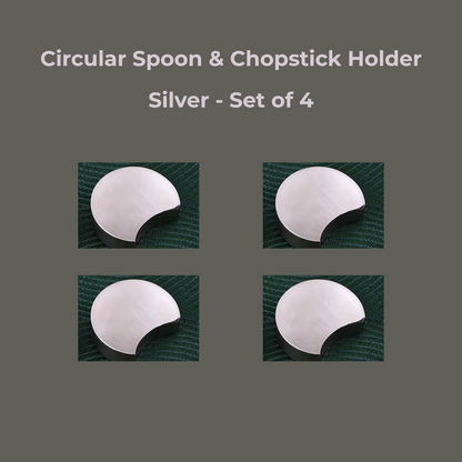 Chopstick Holders & Spoon Rest Set - Fine Dining Essentials (Set of 4, 6, 8)