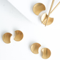 Chopstick Holder & Spoon Rest | Moon | Set of 6 | Gold | Silver