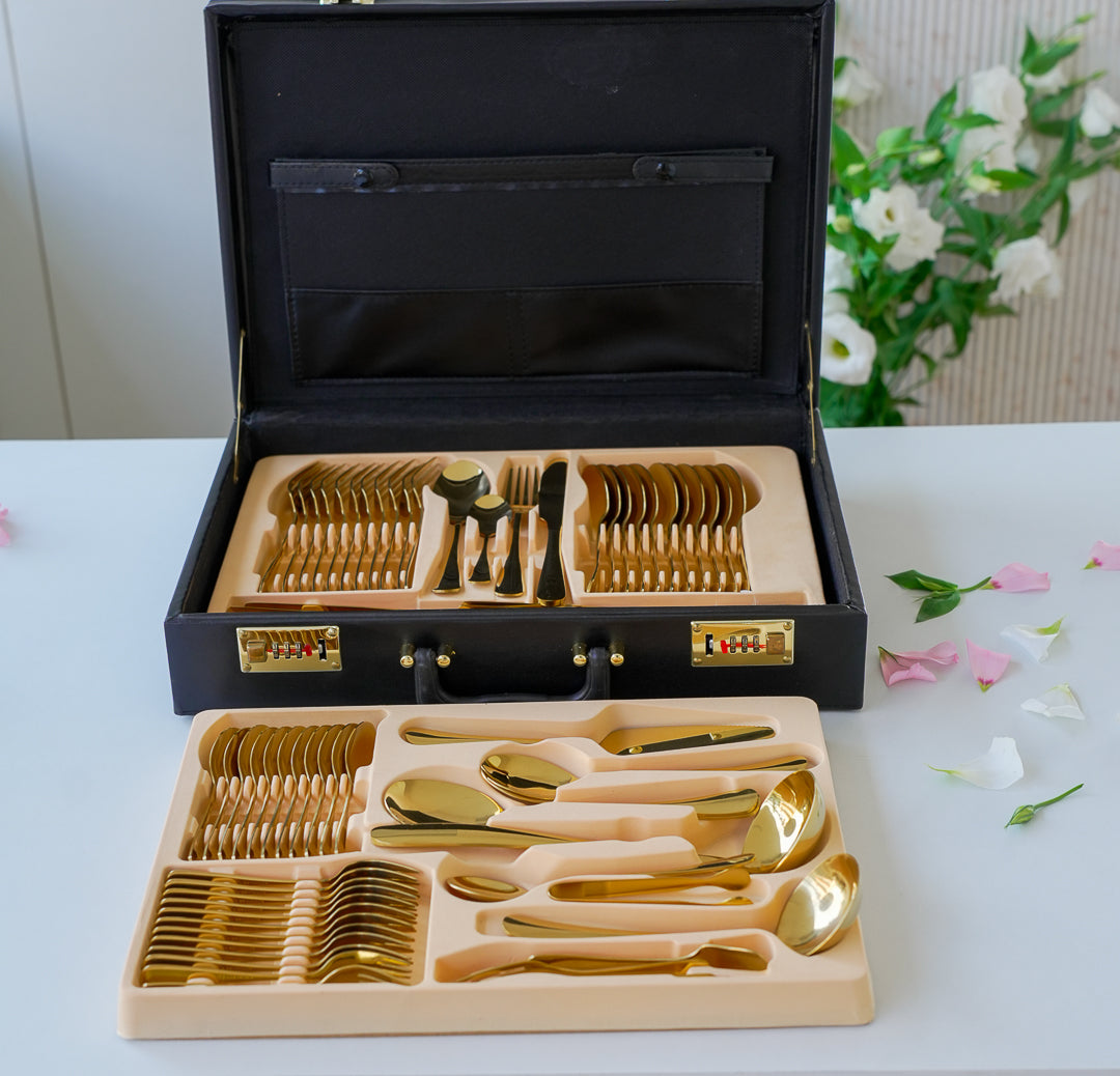 Stainless Steel Cutlery Set of 72 pieces