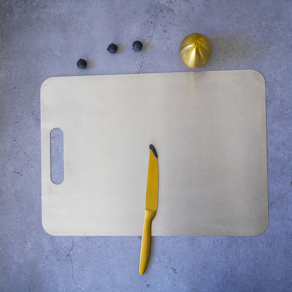 Premium 304 Stainless Steel Kitchen Knife – Gold, Rose Gold & Silver