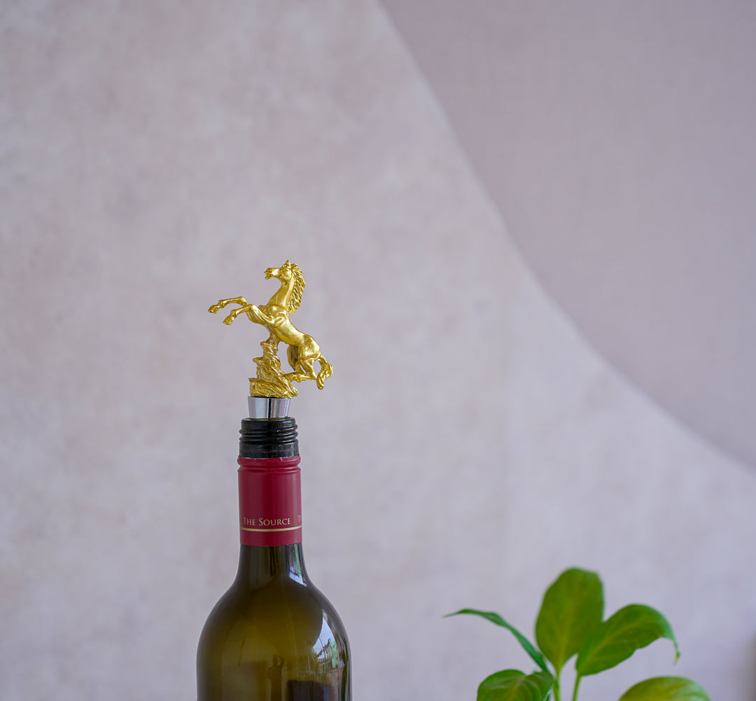 Wine Bottle Stopper - Horse