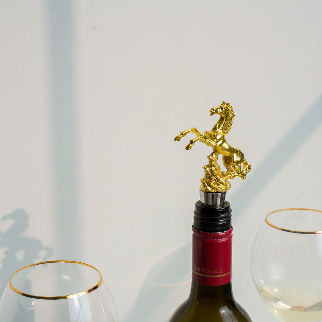 Wine Bottle Stopper - Horse