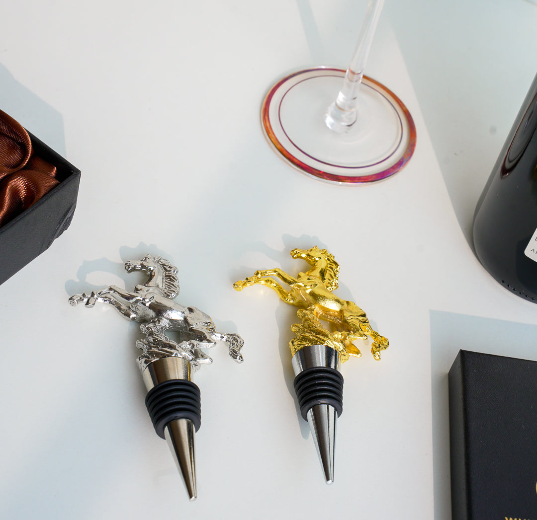 Wine Bottle Stopper - Horse