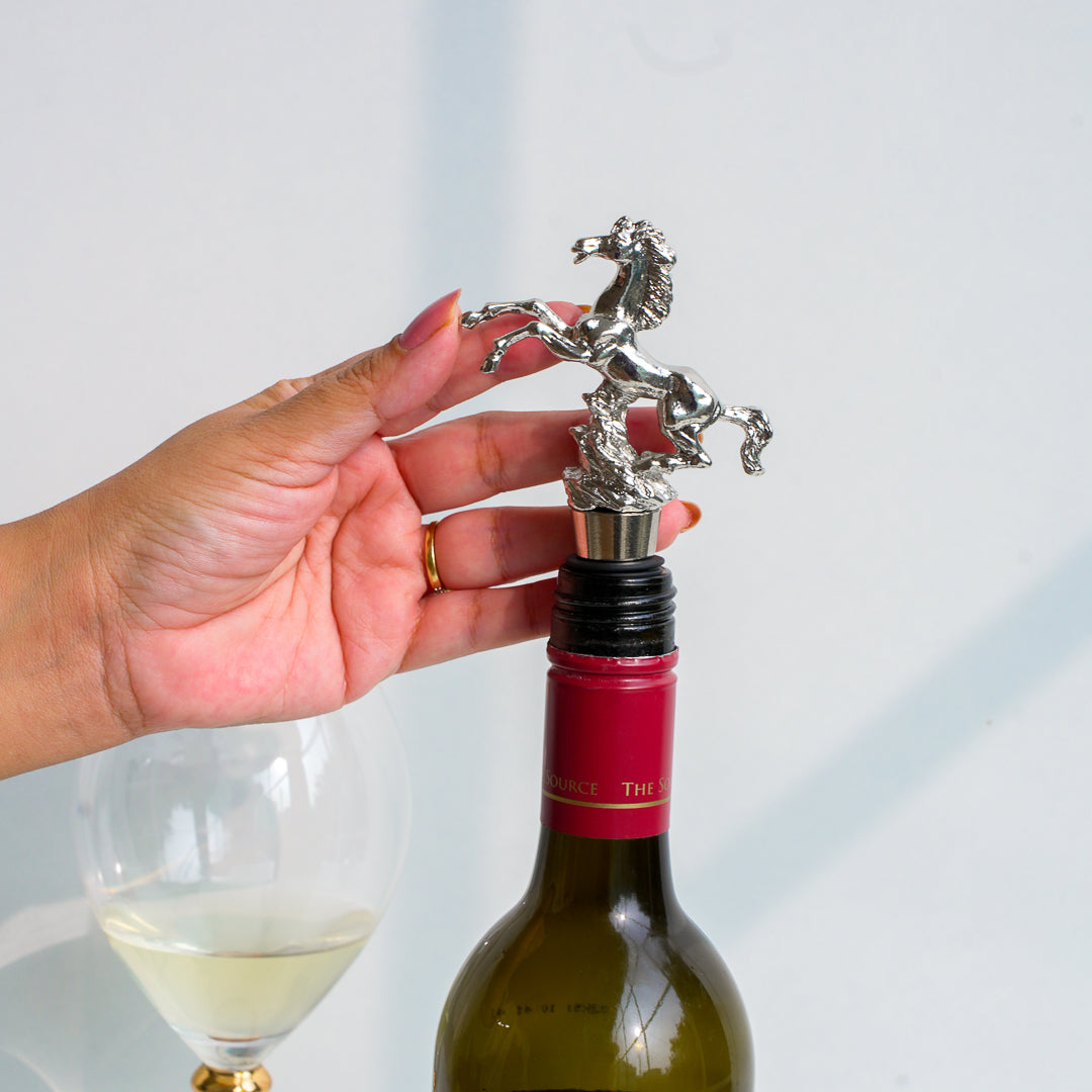 Wine Bottle Stopper - Horse