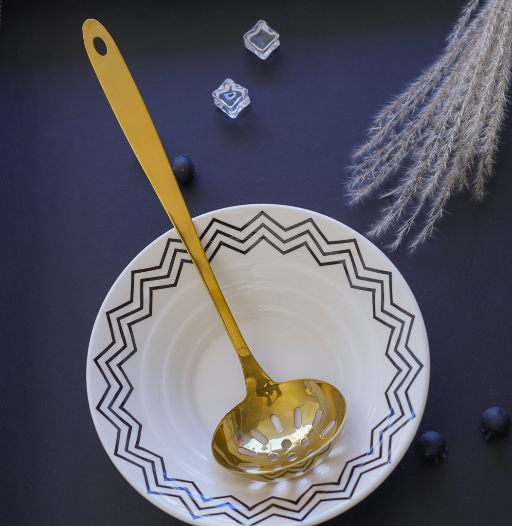 Set of 3 Serving Ladles with Oil Separator | Extra Large | Stainless Steel