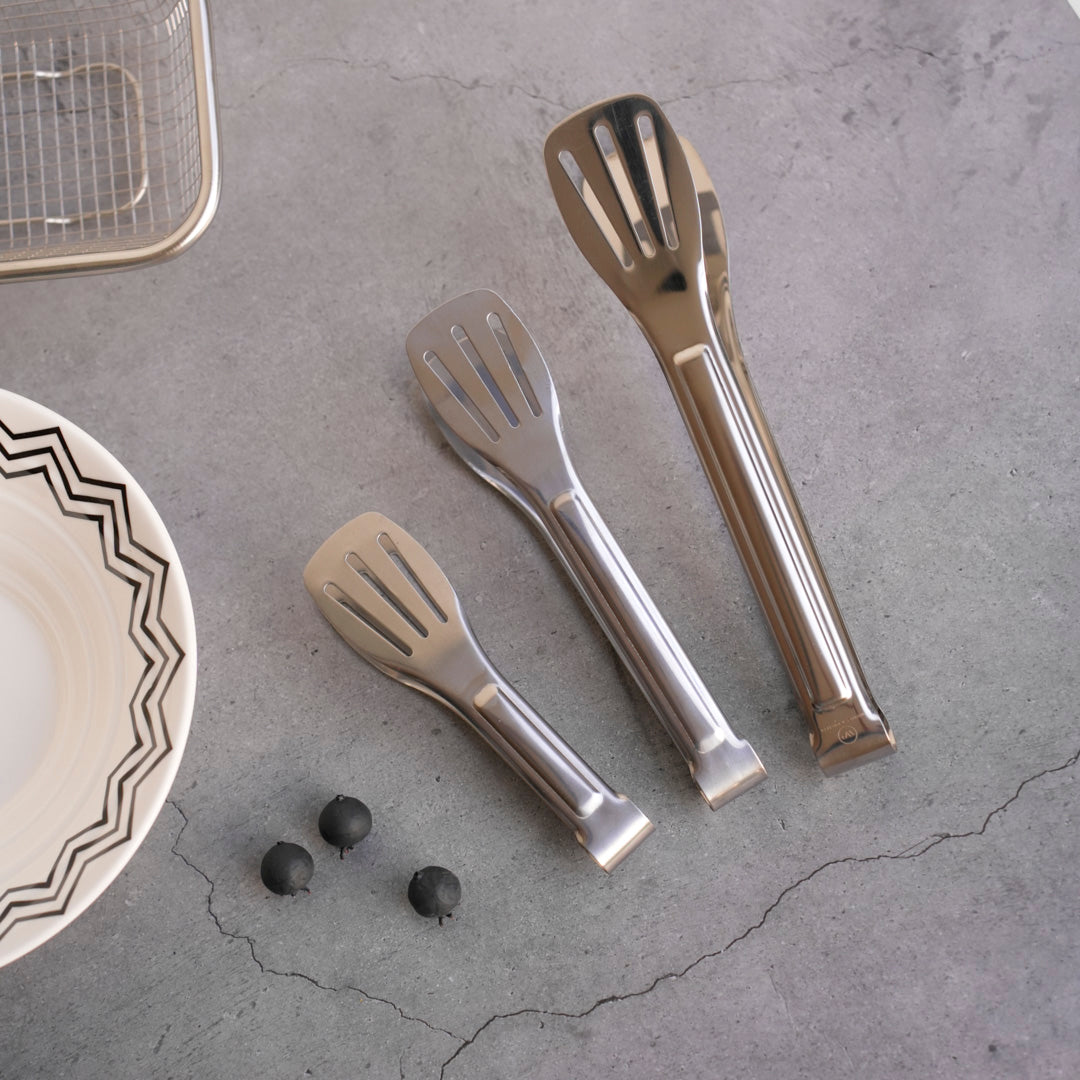 Classic Multipurpose Tong | 4 sizes | Gold & Silver | Stainless Steel