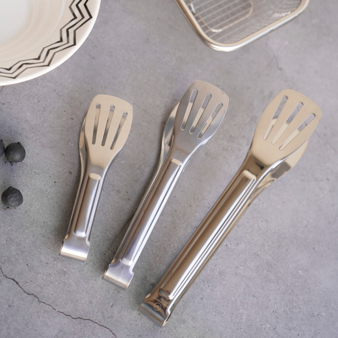 Classic Multipurpose Tong | 4 sizes | Gold & Silver | Stainless Steel