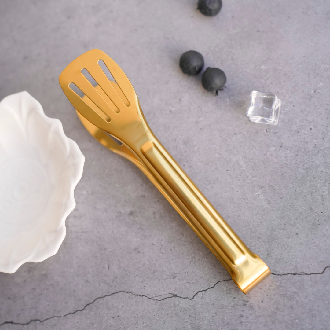 Classic Multipurpose Tong | 4 sizes | Gold & Silver | Stainless Steel