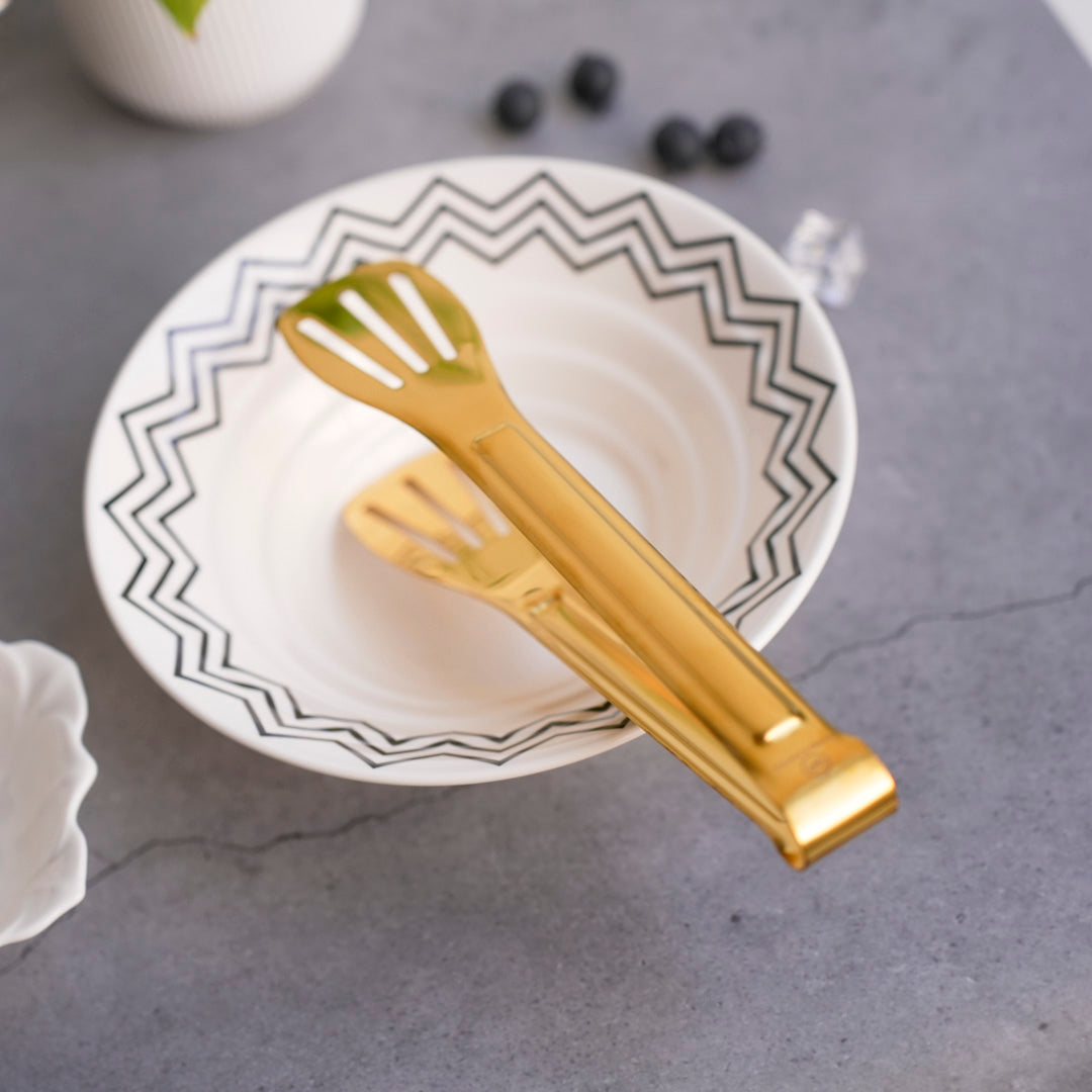 Classic Multipurpose Tong | 4 sizes | Gold & Silver | Stainless Steel