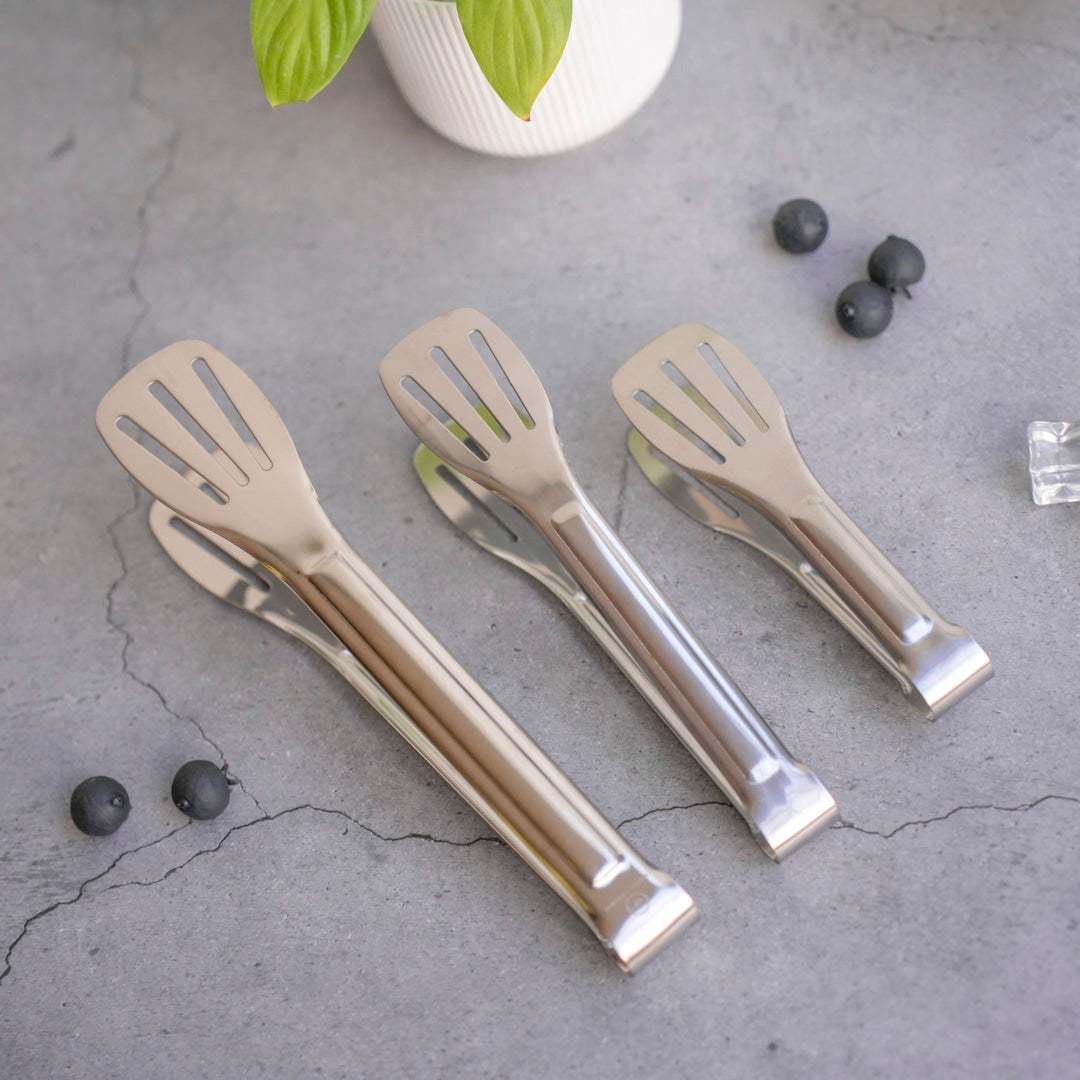 Classic Multipurpose Tong | 4 sizes | Gold & Silver | Stainless Steel